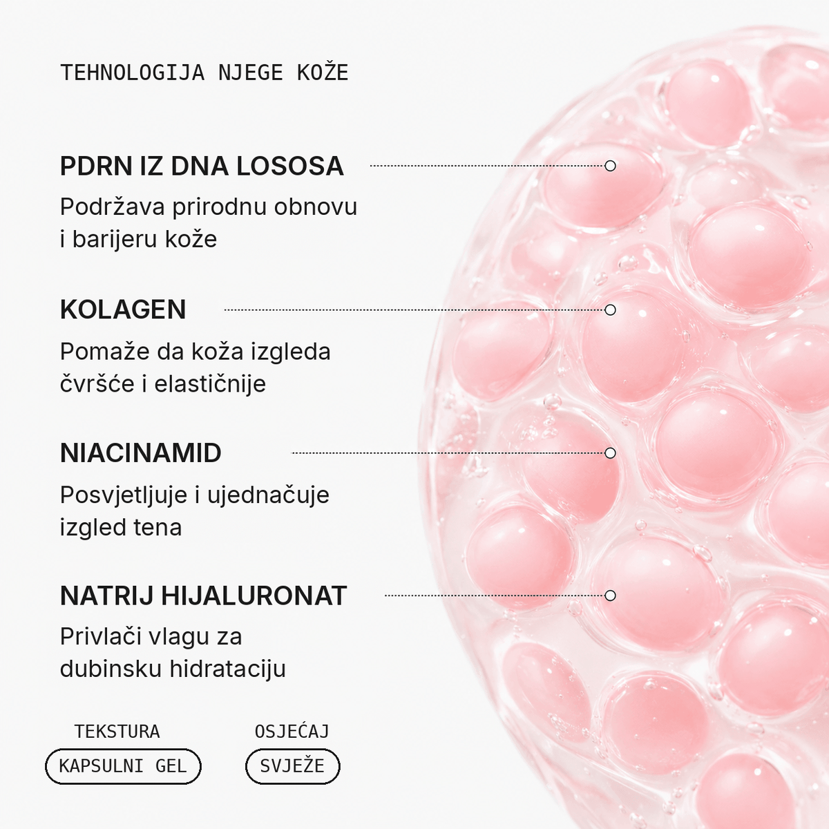 Hidratantna krema s PDRN-om i kolagenom