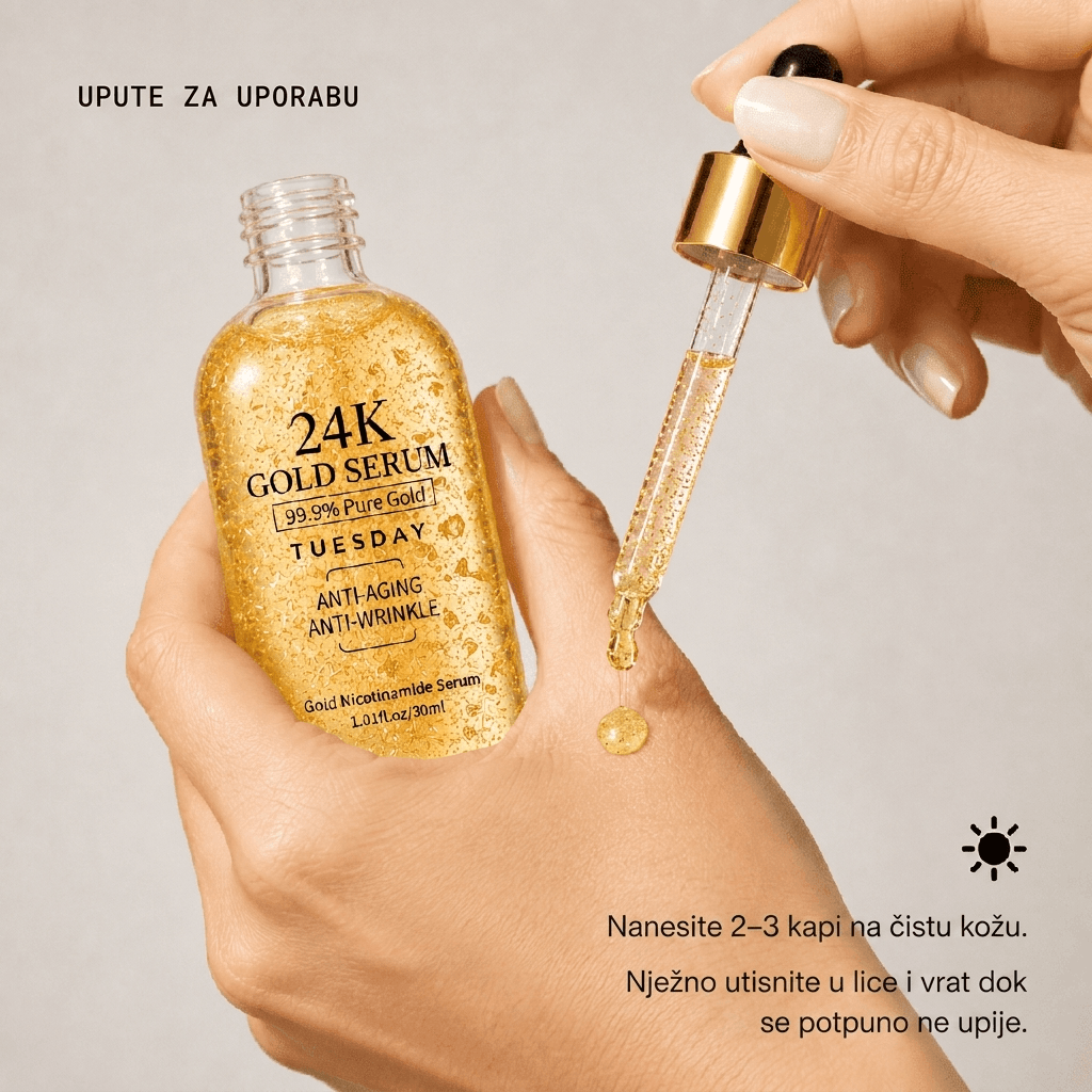 24K zlatni serum