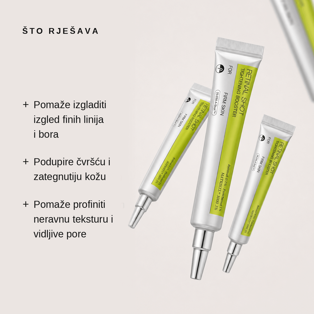 Retinalni učvršćujući serum